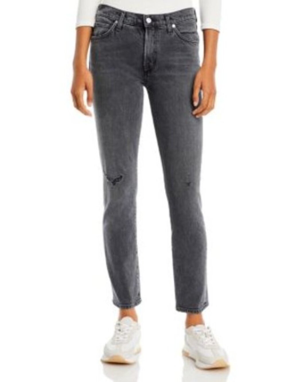 Citizens of Humanity Skyla Mid Rise Cigarette Jeans Covert Stretch Denim Size 30